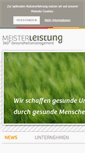 Mobile Screenshot of meister-leistung.com